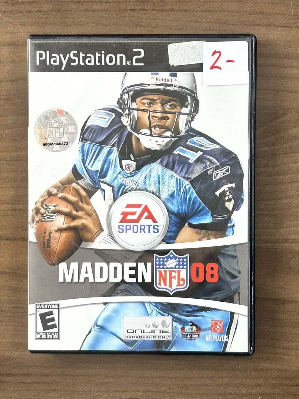 Madden NFL 08 Sony PlayStation 2 PS2 2007 Complete w/ Manual CIB